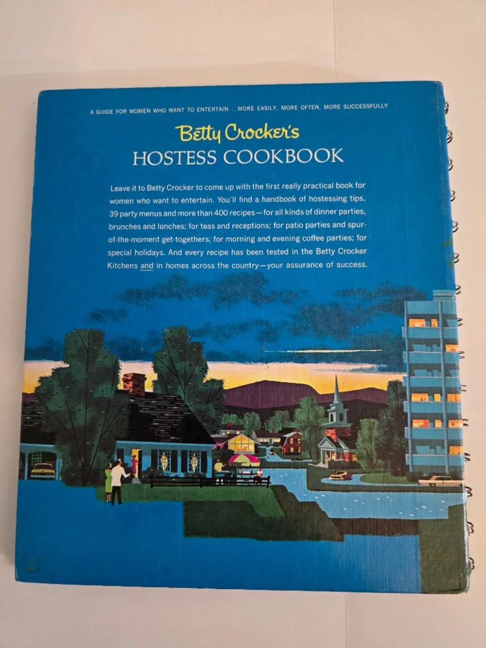 Vintage Betty Crocker Cookbook Lot Hostess Cookbook & Parties for Children HC